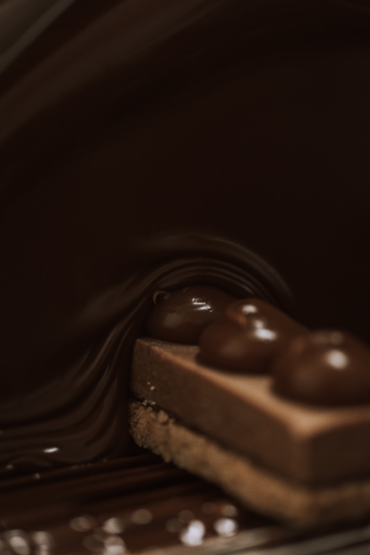 bouchées chocolatées de la chocolaterie colmbet, en Auvergne, Puy de dome