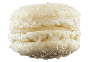 Macaron à la noix de coco, artisanal, riom