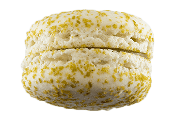 Macaron à la pistache, mignardise, Colombet, Auvergne