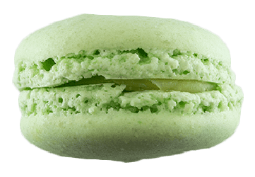 Macaron à la vanille, colombet, puy de dome