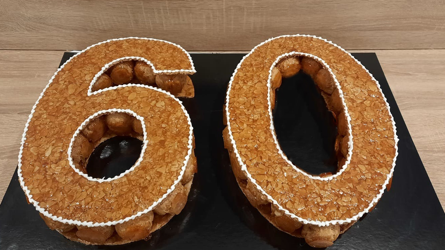 Number cake en choux, Colombet
